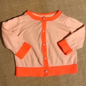 Neon trimmed cardigan